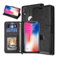 iPhone XR WALKET CASE Sort læder læder tasker sort
