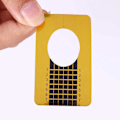Miniatyrbillede 8 af 8: 500 pcs negleskabeloner negleforme negleform neglestrøm guld
