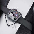 Miniatyrbillede 9 af 10: Apple Watch 1/2/3 42mm skærmbeskyttelse [3-pack] 3D Curve Display Protection sort