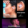 Pikkukuva 4 / 11: C9 Pro Wireless Bluetooth -kuulokkeet TWS 5.3 Valkoinen valkoinen