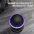 Miniatyrbilde 4 av 11: UV Mosquito Lamp - Mosquito Catcher USB svart