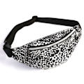 Miniatyrbild 1 av 5: Midjeväska Magväska Cross Body Bum Bag Leopard svart