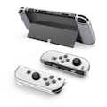 Miniatyrbild 3 av 11: Nintendo Switch OLED Kompatibelt Skal Hard Case i Plast transparent