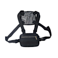 Miniatyrbillede 1 af 2: Sort Tactical Utility Vest Bag Street Wear Shoulderbag sort one size