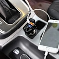 Pikkukuva 3 / 7: Bluetooth FM-lähetin 2x USB-laturilla musta