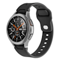 Pikkukuva 1 / 2: Galaxy Watch Silikonin rannekoru 20 mm 4/5 40/42/44/45 mm musta musta