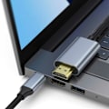 Miniatyrbild 4 av 4: USB-C till HDMI Kabel Adapter 4K 30Hz 2m grå