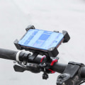 Miniatyrbilde 5 av 8: Automatisk 4,7-6,8 "mobilholder for scooter, sykkel, moped, motorsykkel svart