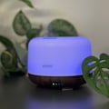 Miniatyrbild 10 av 11: Aroma Diffuser RGB Luftfuktare med Fjärrkontroll och Eterisk Olja flerfärgad