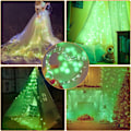 Miniatyrbillede 5 af 7: 6-Pack 1m Mini LED Light Loop Battery-Powered Green grøn