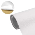 Miniatyrbild 1 av 5: Självhäftande Skinn Fix Repair Dekor Patch för Soffa Vit 2st 20x30cm Ark vit