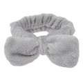 Miniatyrbillede 1 af 4: Make Up Band med Bow Hair Band til ansigtsvask ansigtsgrå grå grå