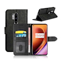 Pikkukuva 2 / 5: OnePlus 8 Pro lompakko kotelon nahkainen kotelo musta musta