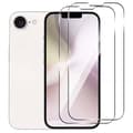 2-Pack iPhone 16e Skjermbeskytter HD i herdet glass gjennomsiktig
