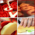 Miniatyrbilde 3 av 7: Numerisk kakeform Bakeform Silikon med siffernummer 3