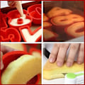 Miniatyrbillede 3 af 7: Numerisk kageform bagning forme silikone med cifret antal