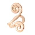 Miniatyrbillede 2 af 3: Falske helix tragus piercing øre øreringe øre manchet uden hul guld guld
