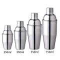 Miniatyrbillede 8 af 9: Cocktail shaker rustfrit stål 750ml sølv