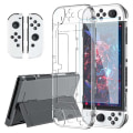 Miniatyrbild 1 av 11: Nintendo Switch OLED Kompatibelt Skal Hard Case i Plast transparent