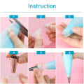 Miniatyrbild 2 av 6: Tyllset - 12st Spritstyllar, Spritspåse Koppling - Cake Tool vit