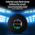 Pikkukuva 8 / 8: Vedenpitävä suihkukaiutin RGB LEDillä - Bluetooth-kaiutin imukupilla