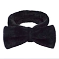 Miniatyrbillede 1 af 3: Make Up Band med Bow Soft Hair Band til ansigtsvask ansigtstrådbånd sort sort