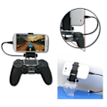 Miniatyrbillede 1 af 2: PlayStation 4 Mobile Holder - PS4 Holder til mobiltelefon sort