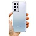 Pikkukuva 4 / 7: Ohut läpikuultava mobiili kuori Galaxy S21 Ultra Läpinäkymä läpinäkyvä