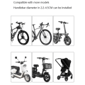Miniatyrbillede 8 af 10: Bicykelmobilholder og flaskeholder - Mobil og flaske sort