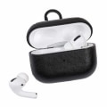 Miniatyrbild 3 av 4: AirPods 3 Väska Fodral Skyddsfodral Skinn Läder Svart svart