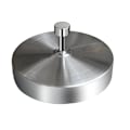 Miniatyrbillede 2 af 6: Hamburger Press Rustfrit Stål Hamburger Form sølv
