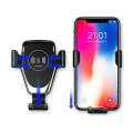 Miniatyrbilde 2 av 8: Universal Wireless Car Charger Mobile Charger Charger Mobile Holder Qi svart