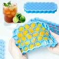 Miniatyrbillede 3 af 9: Stabelbar isform med låg - isterning form Hexagon Baking form flerfarvet