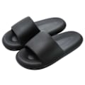 Miniatyrbild 1 av 4: Super Cloud Tofflor Mjuka Moln Slippers svart 38-39