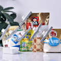 Miniatyrbild 8 av 9: 2-Pack Påsklämma med Hällfunktion - Klämma med Hällpip grå