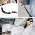 Miniatyrbilde 5 av 7: USB Lightning Spiralkabel 3A Hurtiglading 1,5m Hvit hvit