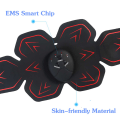 Miniatyrbillede 5 af 6: Skrå pro ems momth træner - elektrisk muskel stimulator gastrisk arring sort