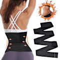 Miniatyrbillede 2 af 7: Free Size Waist Shaper Waist Trainer 4m Sort sort