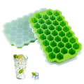 Miniatyrbild 5 av 9: Stapelbar Isform med Lock - Iskubsform Hexagon Bakform Silikon flerfärgad