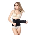 Miniatyrbild 2 av 9: Waist Trainer Midjetränare Shapewear Stretch Smal Midja (XL) svart XL