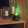 Pikkukuva 6 / 11: Flaming Aroma diffuusori | 3 eteeristä öljyä | RGB ilmankostutin musta