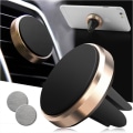 Miniatyrbilde 1 av 6: Universal Magnet Mobile/GPS -innehaver for bilmobilholderen svart