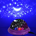 Miniatyrbilde 7 av 8: Stjerneprojektor Galaxy Nattlampe LED Stjernehimmel til barnerommet blå