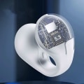 Miniatyrbild 5 av 11: Clip On TWS Hörlurar Bluetooth 5.3 Träningshörlurar Vit vit