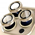 Miniatyrbillede 1 af 2: iPhone 13 Pro/13 Pro Max Kamerabeskyttelse Guld guld