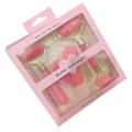 Miniatyrbilde 2 av 2: 3-pack harpiks Rose Roller og Gua Sha ansiktsroller rosa