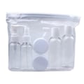 Miniatyrbild 2 av 3: Resekit Tomflaskor Behållare för Handbagage Resa Parfym transparent