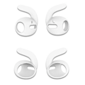 Miniatyrbillede 5 af 5: AirPods 3 øre kroge - silikone ørehooks hvid hvid