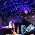 Pikkukuva 5 / 8: Galaxy Projector LED Dispack for Car USB lila