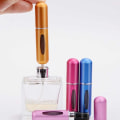 Miniatyrbillede 3 af 11: Mini Refill Parfume Bottle - Genopfyldte rejsebeholdere 5 ml lyserød pink